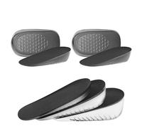 URAQT 2 Paire de Hauteur Augmentation Semelles, Semelles de Talon D'augmentation de La Hauteur, Inserts de Soulève-Chaussures Invisible, Augmentation de la Semelle Elastique de la Chaussure (L, 2.5CM)