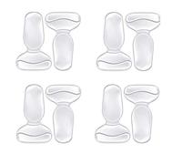 URAQT 8 Coussinets de Talon Haut, Protege Talon Chaussure, Empiècements de Doublure de Talon, Coussins de Talon Antidérapants, Semelles de Chaussure de Pied, semelles chaussures trop grandes