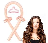 URAQT Bigoudi, Rouleau à Cheveux Sans Chaleur, Sans Chaleur Salon de Coiffure en Soie Bigoudis Rouleaux à Cheveux en Mousse Souple Avec Pinces à Bec de Canard pour Cheveux Naturels