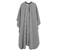 URAQT Cape de Coiffure, Capes de Coiffeur de Salon Pleine Longueur, Robe de Coiffure Professionnelle Cape de Coiffeur en Nylon Imperméable pour Coupe de Cheveux de Salon de Coiffure