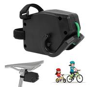 URAQT Corde de Remorquage de Vélo, 2.5m Barre Traction Velo Enfant, Système de Remorquage de Vélo Rétractable, Corde de Traction de Bicyclette Capacité de Charge 90kg