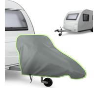URAQT Couvercle de Timon Remorques, Revêtement Argent 420D Universelle Housse de Protection, Housse de Timon Remorque Couverture de remorquage Attelage Housse pour Tête d'attelage de Caravane