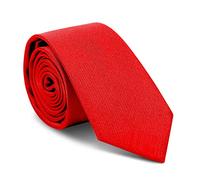 URAQT Cravate Homme, Cravate pour hommes faite à la main, 6CM Étroit Slim Plusieurs Couleurs Disponibles, Cravate Unie pour Mariage Cravate d'Affaires Formelle