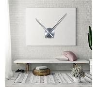 URAQT Mouvement Mécanisme D'horloge Pendule avec 2 Aiguilles Noir et Blanc