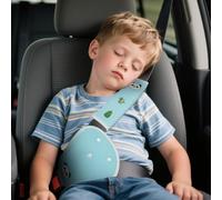 URAQT Protege Ceinture de Securite Enfant, 2 Pièces Adorables Panda Protection Ceinture de Sécurité Enfant, Respirants et Doux pour la peau Protege Ceinture Voiture, Adapté À Toutes Les Saisons
