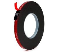 URAQT Ruban Adhésifs Double Face Extra Fort, VHB 5952 Ruban Adhésif Mousse Double Face, 10mm*11m Ultra Adhésif et Durable Sans Trace Après Enlèvement pour Décoration, Voiture, Fixation DIY