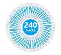 URAQT Sachets Sel Nasal, 240x2.7g, Sel D'irrigation de Nez, Kit Sinus Rinse, Irrigation Nasale, Neti Pot