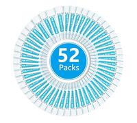 URAQT Sachets Sel Nasal, 52x2.7g Sachets de douche nasale, Sel D'irrigation de Nez, Sel pour Rinçage Nasal pour Douche Nasale, Kit Sinus Rinse, Irrigation Nasale, Neti Pot
