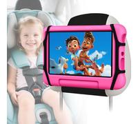 URAQT Support de Tablette pour Voiture, Universel Support Tablette en Silicone Appui-Tête Voiture avec Filet Antidérapant Compatible avec iPad, Switch, Galaxy Tabs et Autres Tablettes 7 à 11 Pouces