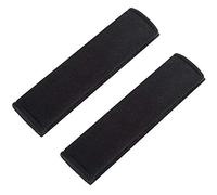 URAQT Voiture Protège Ceinture de Sécurité Coussin, Coussin Ceinture de Sécurité Amovible pour Adultes et Enfants Protéger Cou/Epaules (Noir 2pcs)