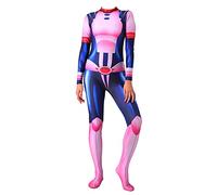 Uraraka Ochako - Costume de cosplay My Hero Academia - Combinaison une pièce - Uniforme de bataille - Unisexe - Adulte - Enfant - Noël - Halloween - Cosplay, Taille adulte, XL