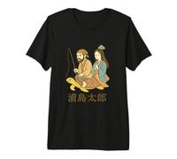 Urashima Taro pêcheur et la Princesse de la mer T-Shirt Haut de Gamme