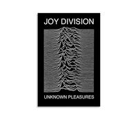 URAUIH Joy Division Unknown Pleasures Poster Album Chambre Salon Art Déco Mural Poster 30 x 45 cm Sans Cadre