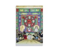 URAUIH Poster Pom Poko Anime pour chambre à coucher, salon, décoration murale, 30 x 45 cm, sans cadre