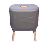 UrbAlive Lombricomposteur d’intérieur bio au design européen chic Anthracite