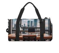 Urban Architecture Sac de sport pour homme et femme, sac fourre-tout imperméable, grand sac de sport pour voyage et entraînement