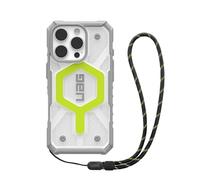 UAG Pathfinder Clear MagSafe Series - Coque de protection pour téléphone portable - compatibilité avec MagSafe - 20 % de matériaux recyclés - néon actif - pour Apple iPhone 16 Pro Multicolore G