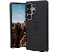Urban Armor Gear Civilian Coque arrière Samsung Galaxy S25 Ultra noir chargement par induction, résistant aux chocs 214473114040