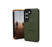 Urban Armor Gear Civilian Housse Samsung Galaxy S23 Coque [Officiellement certifiée Designed for Samsung, Wireless Charging Compatible Cover, Résistante aux Chutes] Olive