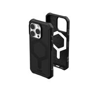 Urban Armor Gear Coque Essential Armor Mince, Robuste, élégante, Anti-Chocs et antidérapante de qualité Militaire pour iPhone 16 Pro 6,3", Compatible avec Le Chargement MagSafe, Noir