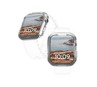 Urban Armor Gear Coque Rigide Apple Watch 45mm | Ajustement parfait | Robuste | Résistant aux chutes et aux chocs | À clipser | Tous les ports accessibles