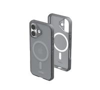 Urban Armor Gear Dot Case Apple iPhone 17 Coque (Anneau magnétique, Coins arrondis, Chargement sans Fil/magnétique, 4,6m Protection Contre Les Chutes) Ash (Gris Transparent)