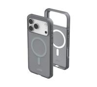Urban Armor Gear Dot Case Apple iPhone 17 Pro Max Coque (Anneau magnétique, Coins arrondis, Chargement sans Fil/magnétique, 4,6m Protection Contre Les Chutes) Ash (Gris Transparent)