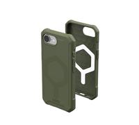 URBAN ARMOR GEAR Essential Armor MS Case Apple iPhone 16e Coque (Chargement sans fil / magnétique optimisé, 4,6m Protection contre les chutes) olive drab