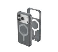 Urban Armor Gear Essential Armor MS Case Compatible Apple iPhone 17 Pro Coque (Chargement sans Fil/magnétique optimisé, 4,6m de Protection Contre Les Chutes) Ash (Gris Transparent)