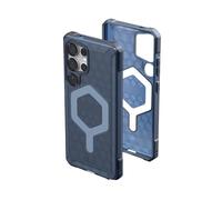 Urban Armor Gear Essential Armor MS Case Samsung Galaxy S25 Ultra Coque (Designed for Samsung certifié, Chargement magnétique optimisé, 4,6m de Protection) Bleu Nuage (Transparent)
