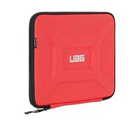 Urban Armor Gear étui Universel pour Ordinateur Portable/Tablette pour Apple iPad Pro 12.9 / MacBook Pro, Microsoft Surface Pro/Book/Laptop etc. (jusqu'à 13'', Pochette en Filet) Rouge
