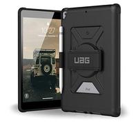 Urban Armor Gear Metropolis Coque pour Apple iPad 10,2" (2020 & 2019) Étui de Protection Selon la Norme Militaire [Accès illimité aux clés, 360° Sangle à Main, Apple Pencil Porte] Noir