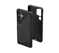 UAG Metropolis LT - Coque de protection pour téléphone portable - compatibilité avec MagSafe - DuPont Kevlar, 50 % de matériaux recyclés, polyuréthanne thermoplastique (TPU) - topographie - pour Samsu