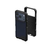 Urban Armor Gear Metropolis LT MS Case Compatible Apple iPhone 17 Pro Coque (Protection Conforme aux Normes Militaires, Chargement sans Fil (Qi) / magnétique) Kevlar Bleu