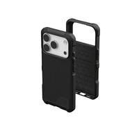 Urban Armor Gear Metropolis LT MS Case Compatible Apple iPhone 17 Pro Coque (Protection Conforme aux Normes Militaires, Chargement sans Fil (Qi) / magnétique) Kevlar Noir