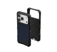 Urban Armor Gear Metropolis LT MS Case Compatible Apple iPhone 17 Pro Coque (Protection Conforme aux Normes Militaires, Chargement sans Fil (Qi) / magnétique) Kevlar Bleu