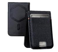 Urban Armor Gear Portefeuille Metropolis – aimants ultra puissants, jusqu'à 5 cartes – Kevlar noir