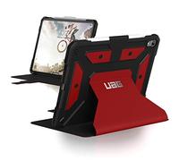 Urban Armor Gear Metropolis pour Apple iPad Pro 11 (2018) Etui Smart Case Cover avec Norme Militaire américaine Coque [Porte Stylet Apple Pencil, Mise en Veille Automatique] - rouge