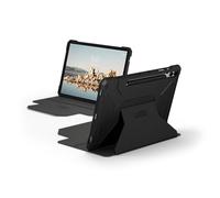Urban Armor Gear Metropolis SE Case pour Samsung Galaxy Tab S9+ (Plus) (5G + Wi-Fi) Housse [Compatible S-Pen, "Designed for Samsung", Wake/Sleep, Résistant aux chutes, Fonction stand] noir