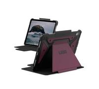 Urban Armor Gear Coque Metropolis SE iPad Air 11 Réveil/sommeil, Apple Pencil/Logitech, Bordeaux