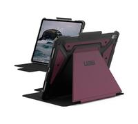 Urban Armor Gear Coque Metropolis SE iPad Air 13 M2/2024 réveil/sommeil, support stylet Bordeaux