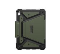 Urban Armor Gear Étui à rabat UAG pour iPad Air 11 pouces (M2, M3) – robuste polyuréthane (PU) olive
