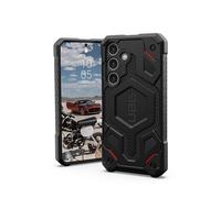 Urban Armor Gear Monarch Case Samsung Galaxy S24 Housse [Designed for Samsung certifié, Wireless Charging Compatible, résistance aux Chutes de 6 mètres Selon la Norme Militaire] Kevlar Noir