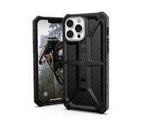 Urban Armor Gear Monarch Housse de Protection Compatible avec Apple iPhone 13 Pro Max [Recharge sans Fil Compatible, Protection 5 Couches aux Normes Militaires, Bords relevés] Carbon Fiber