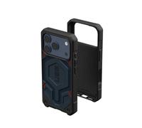 Urban Armor Gear Monarch Pro Case Compatible Apple iPhone 17 Pro Coque (Chargement sans Fil/magnétique, 5 Couches Protection) Kevlar Bleu