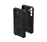 Urban Armor Gear Monarch Pro Case Samsung Galaxy S25 Plus Coque (Anneau magnétique, Designed for Samsung certifié, Wireless Charging Compatible, 6m résistance) Kevlar Noir