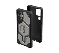 Urban Armor Gear Monarch Pro Case Samsung Galaxy S25 Ultra Housse (Anneau magnétique, Designed for Samsung certifiée, Wireless Charging Compatible, 6m résistance) Titanium