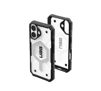 Urban Armor Gear Pathfinder MS Étui Compatible Apple iPhone 16 Case (Chargement sans Fil/magnétique Compatible, Protection Contre Les Chutes) Ice (Transparent)