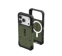 Coque MagSafe pour iPhone 17 Pro Pathfinder Design Surélevé Vert