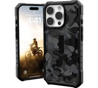 Urban Armor Gear Pathfinder SE MagSafe Case Coque arrière Apple iPhone 16 Pro camouflage, Midnight, gris camouflage compatible avec MagSafe 114471114061